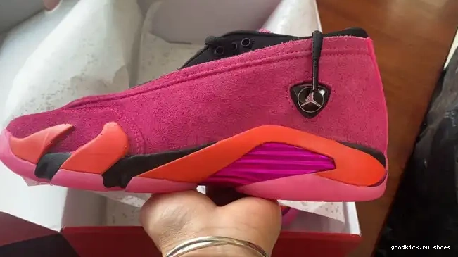 Rep 14 Pink DH4121-600 (W) Retro Shocking Low Jordan 0325